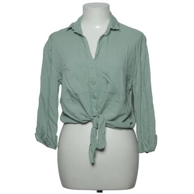 Divided by H&M, Bluse, Größe: 36, Grün, Viskose, Einfarbig, Damen #S2u