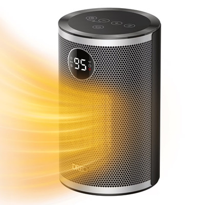 Dreo Space Oscillating Portable Electric Heater with Thermostat and Remote 1500W