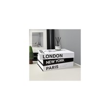 Decorative Books Set of 3, Faux Coffee Table Books for Home Decor