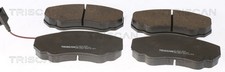 TRISCAN Bremsbelagsatz Scheibenbremse 8110 10531 für PEUGEOT CITROËN FIAT JUMPER