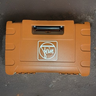 Fein MultiMaster Oscillating Multi Tool 2 Batteries Charger Case Blades