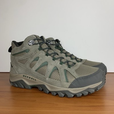 Merrell Oakcreek Mid Waterproof Hiking Boots Boulder Grey J035921