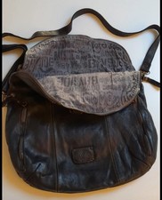 BAYSIDE 2 in 1 Tasche oder Rucksack ECHT-Leder schwarz