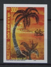Wallis & Futuna 1997 : Plam Tree - Good VF MNH Imperf Airmail Stamp