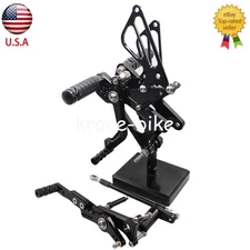 For Triumph Daytona 675 2006-2012 2007 2008 2009 Rearset Footrest Footpegs Pedal