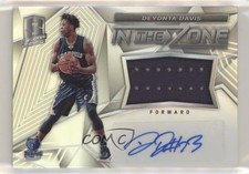 2016 Panini Spectra In the Zone Memorabilia 122/149 Deyonta Davis #16 Auto w5c