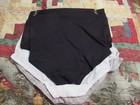 3- Black/White/Gray Print Warner's 10430 Microfiber Brief Panties *NEW* L 7 — photo 2