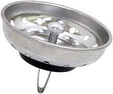 Kitchen Sink Basket Strainer Replacement for US Standard Drains 3-1/2 Inch , Pr