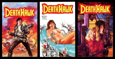 Death Hawk Comic Set 1-2-3 Lot Adventure Dave Dorman Stephen Hickman cover art