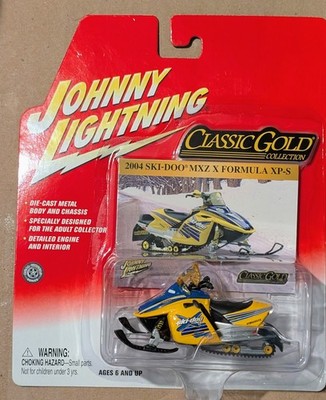 2004 Snowmobile SKI-DOO MXZ X FORMULA XP-S JOHNNY LIGHTNING 1/64