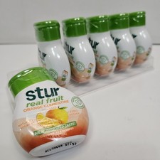 Box 6 pcs Stur Liquid Water Enhancer, Orange Clementine, Sweetened with Stevia