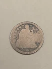 1852-O Seated Liberty Silver Dime 10c