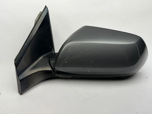 2007-2011 Honda CRV Driver Left Mirror power Polished Metal Gray Grey