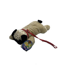 Kellytoy Animal Pals Pug Rottweiler Stuffed Animal Plush Toy Beige for Ages 3 