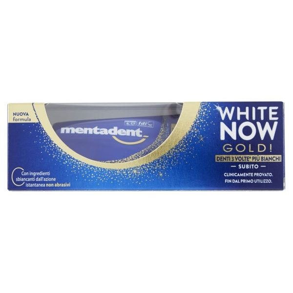 mentadent DENTIFRICIO white gold ml 50.