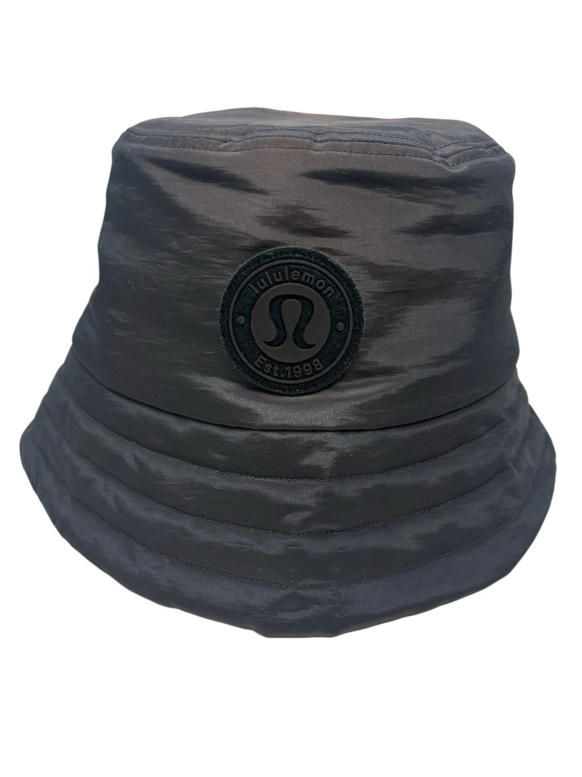 Lululemon Wunder Puff Bucket Hat M/L Fleece Lined Insulated Espresso Brown