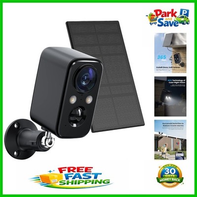 Advanced Wireless Security Camera with PIR Detection & Solar Charging 1080p