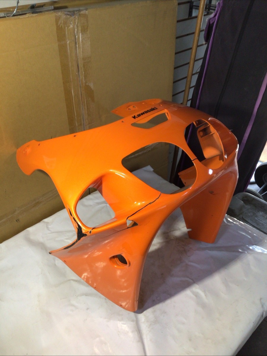 Kawasaki OEM Part 55028-1343-470 P.B.Orange Upper Cowling for sale