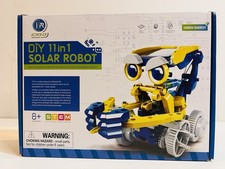 STEM Educational Toy DIY 11-in-1 Solar Robot Building Science Kit New for 8