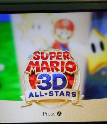 Super Mario 3D All-Stars (Nintendo Switch, 2020) Game cart only. Tested !