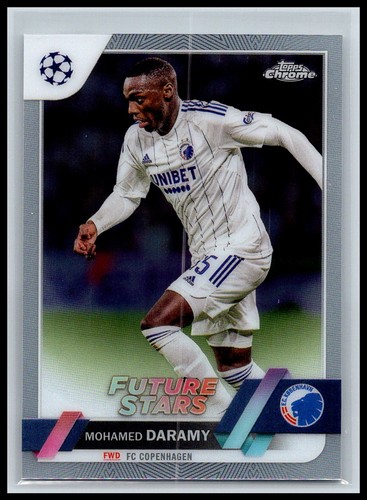 2022 Topps Chrome UEFA Club Competitions Mohamed Daramy #81 card