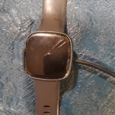 Fitbit Versa 4 Fitness Smartwatch Black Band, Used, with two Bands, two Chargers