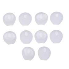 5 Pair Universal Earphone Case Cover Silicone Anti Slip Rubber Soft Earbuds Cap'