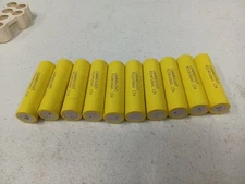 Pack of 10 LGABHE41865 18650 Li-ion cells 2.5ah 2500mha
