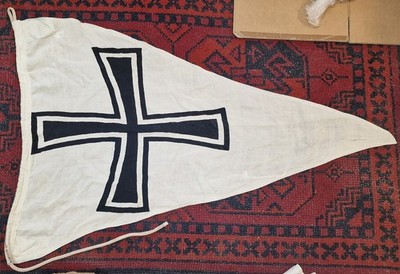 Original Marine K-M Flottillenstander 1,0 x 1,4m beidseitig bedruck - SELTEN