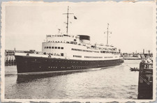 RPPC The Mailboat-Ostend to Dover Koning 1930s Real Photo Postcard #2603
