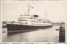 RPPC The Mailboat-Ostend to Dover Koning 1930s Real Photo Postcard #2603