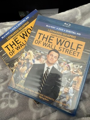 The Wolf of Wall Street Blu-ray, DVD, Digital HD Brand New Never Opened