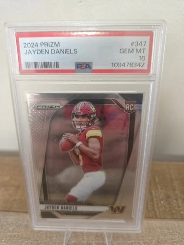 2024 Panini Prizm - Rookies Jayden Daniels #347 (RC)