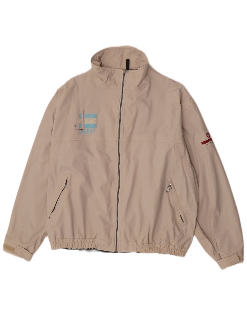 Murphy & Nye Mens Bomber Jacket UK 42 XL Beige Polyamide DU11 | eBay