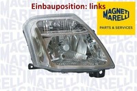 Magneti Marelli 712419901129 Hauptscheinwerfer Links Scheinwerfer FüR Citroen