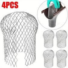 4 Pack Gutter Downspout Guard 3.5in Aluminum ...