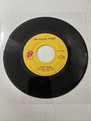 Rolling Stones-Brown Sugar 1971 45 RPM Near Mint Vinyl