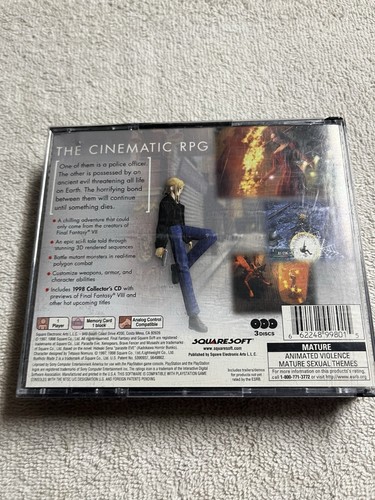 Parasite Eve Ps1 Disc 1+2 No Manual - Picture 2 of 5