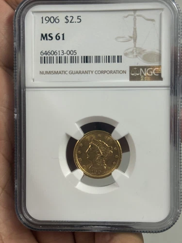 1906-P Liberty Quarter Eagle — photo from the most recent tracked eBay sale