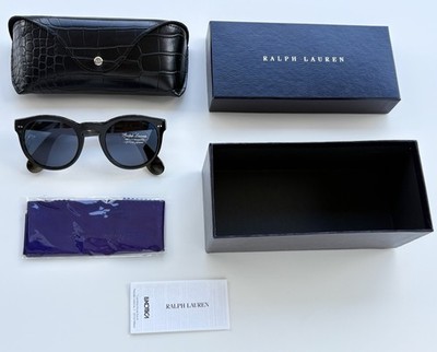 Ralph Lauren RL 8146-P Damen Sonnenbrille Polarized Schwarz/Braun mit Etui - NEU