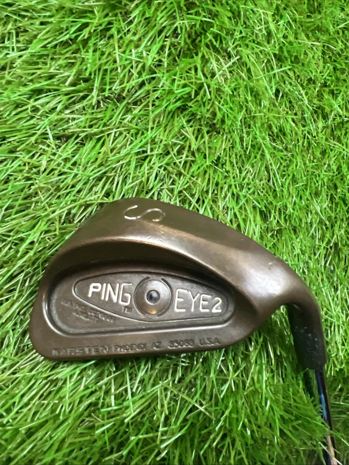 Ping Eye 2 Sand Wedge Beryllium Copper Black Dot RH Micro Taper Shaft 35.5" - Image 2 of 4