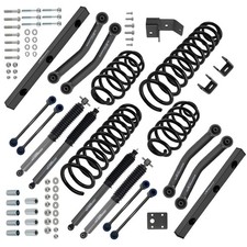 Front Rear Suspension Lift Kit 4 Inch For Jeep Wrangler Tj 4wd 97-02 Wshocks