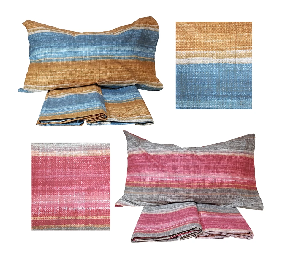 Completo lenzuola singolo 1 posto cotone 100% fantasia ZAMBAITI Tissue 0390 - Immagine 2 di 4