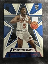 2020-21 Panini Chronicles Rookies & Stars Red 660 Immanuel Quickley Knicks