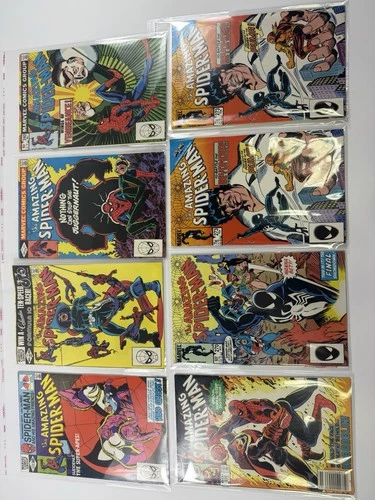 The Amazing Spider-Man Marvel Comics Lot Of 8 1981 VF/NM