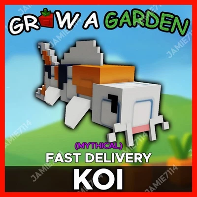 KOI | CHEAPEST |🪴Grow a Garden ‼️FAST & EASY DELIVERY‼️