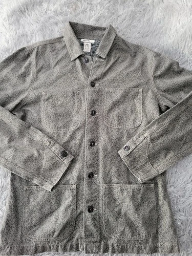 Kato The Vice Rain Camouflage Chore Jacket Hiroshi Green Black Shacket Men M image 4