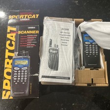 Uniden SC200 Sportcat Scanner w/operating guide. New.