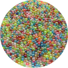 2000pcs 4mm Acrylic Round Beads AB Colors Acrylic Beads Round Spacer Beads with