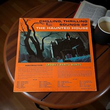 Disneyland The Haunted House Record Thrilling Chilling Sounds Vtg 1964 LP READ